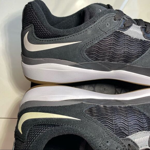 🆕 Nike Ishod Wair SB 'Black White' - Mens 8 - Picture 10 of 12